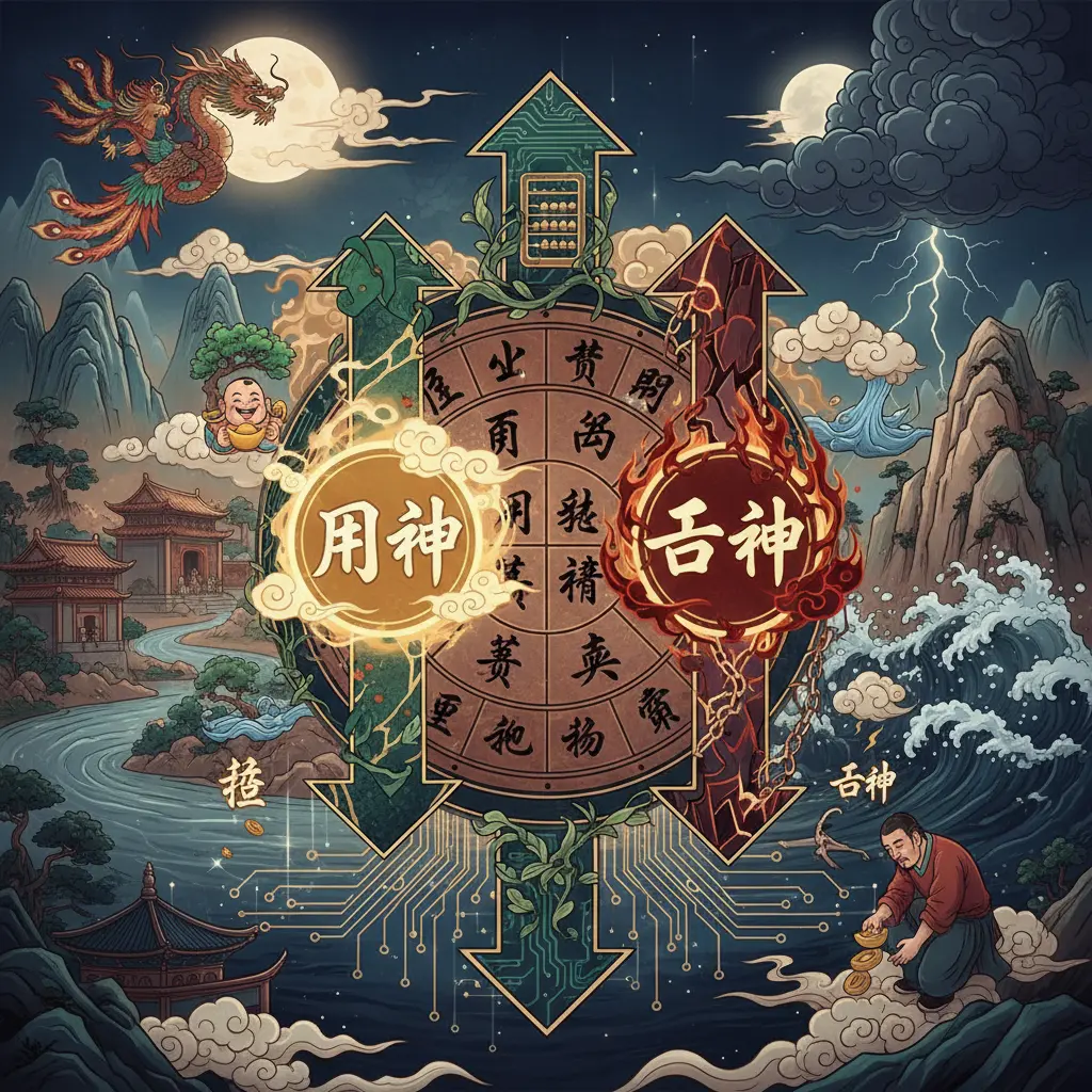 八字命盤 - 用神喜忌