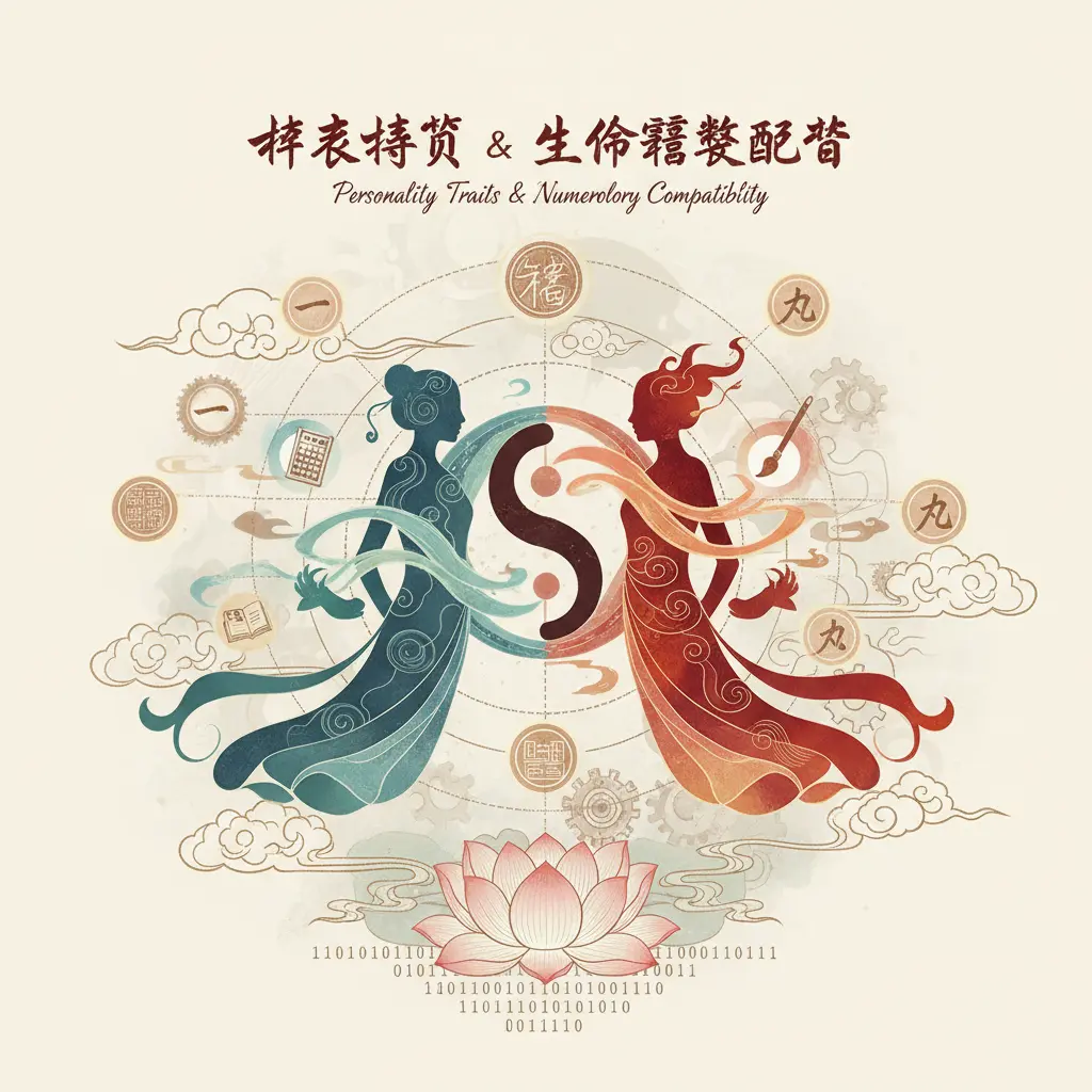 生命靈數配對 - 性格特質