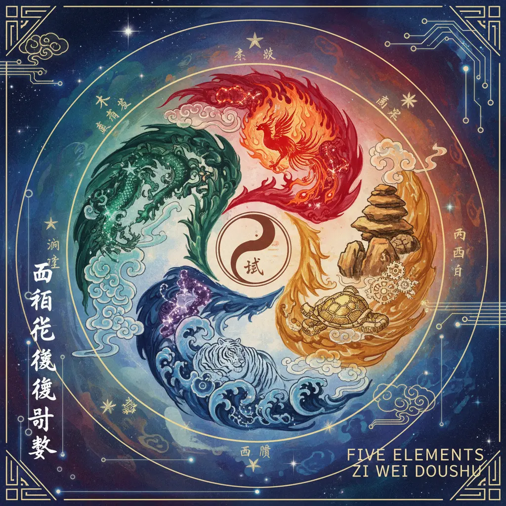 紫微斗數 - 五行