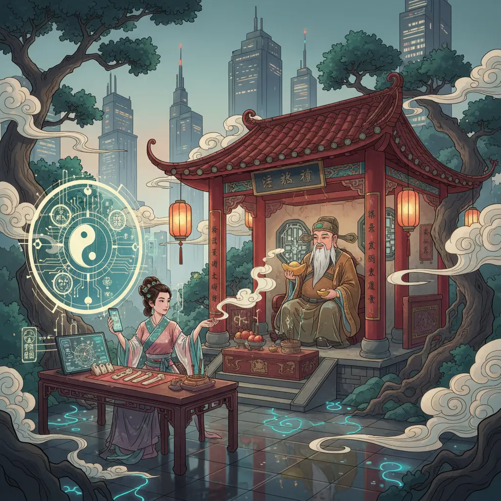 命理師 - 土地公廟