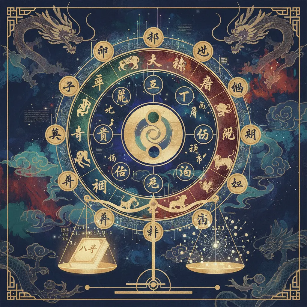 八字重量 - 天干地支