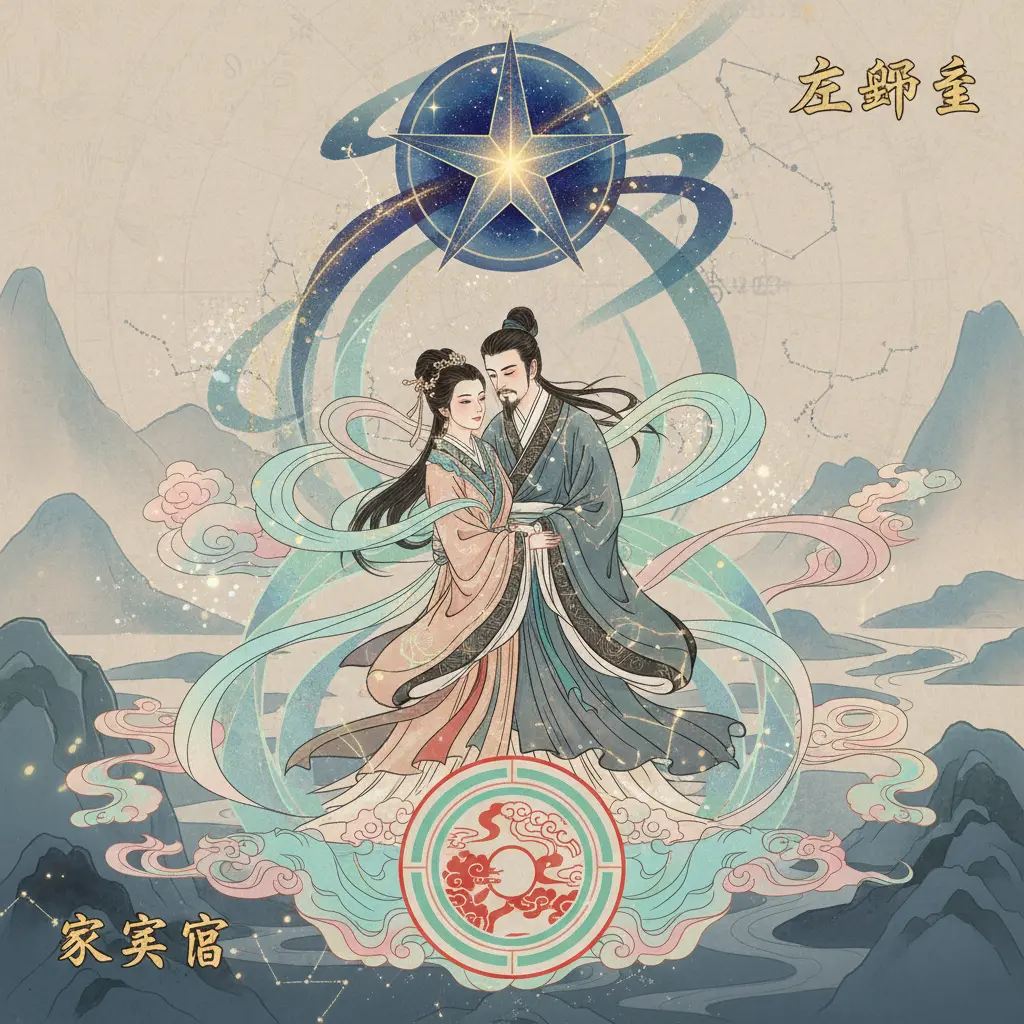 夫妻宮 - 左輔星