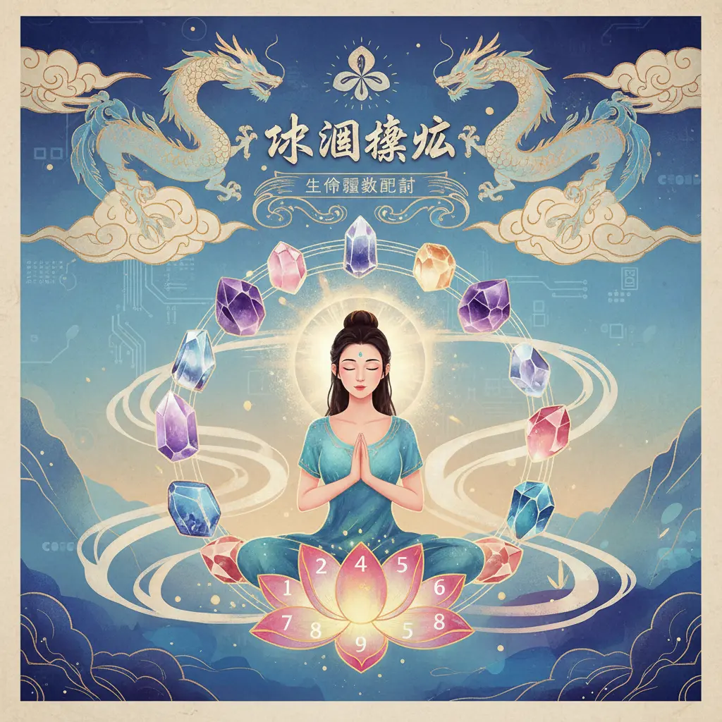 生命靈數配對 - 水晶療法