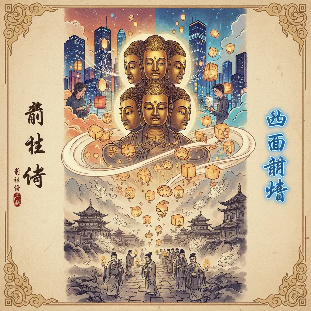 前世今生 - 四面佛點燈