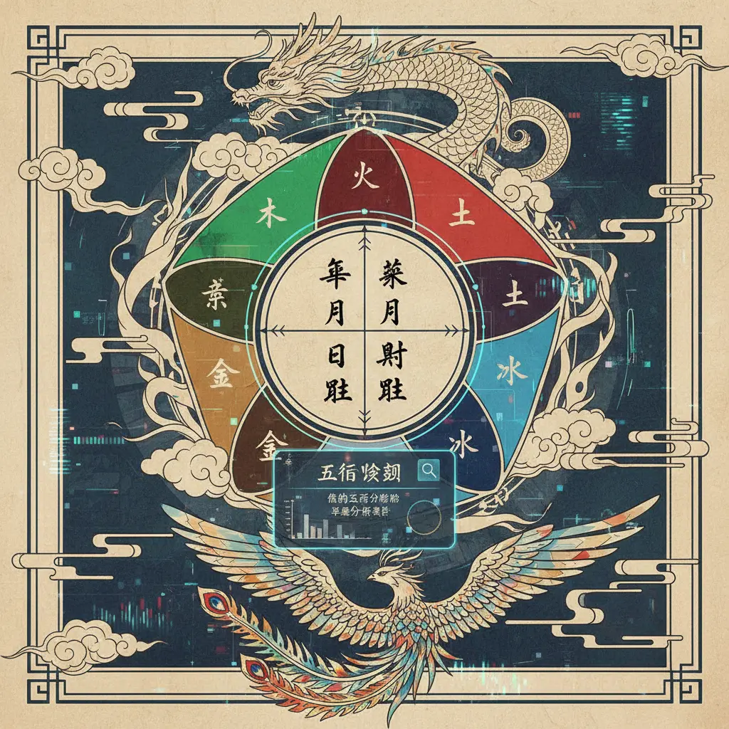 五行查詢 - 生辰八字