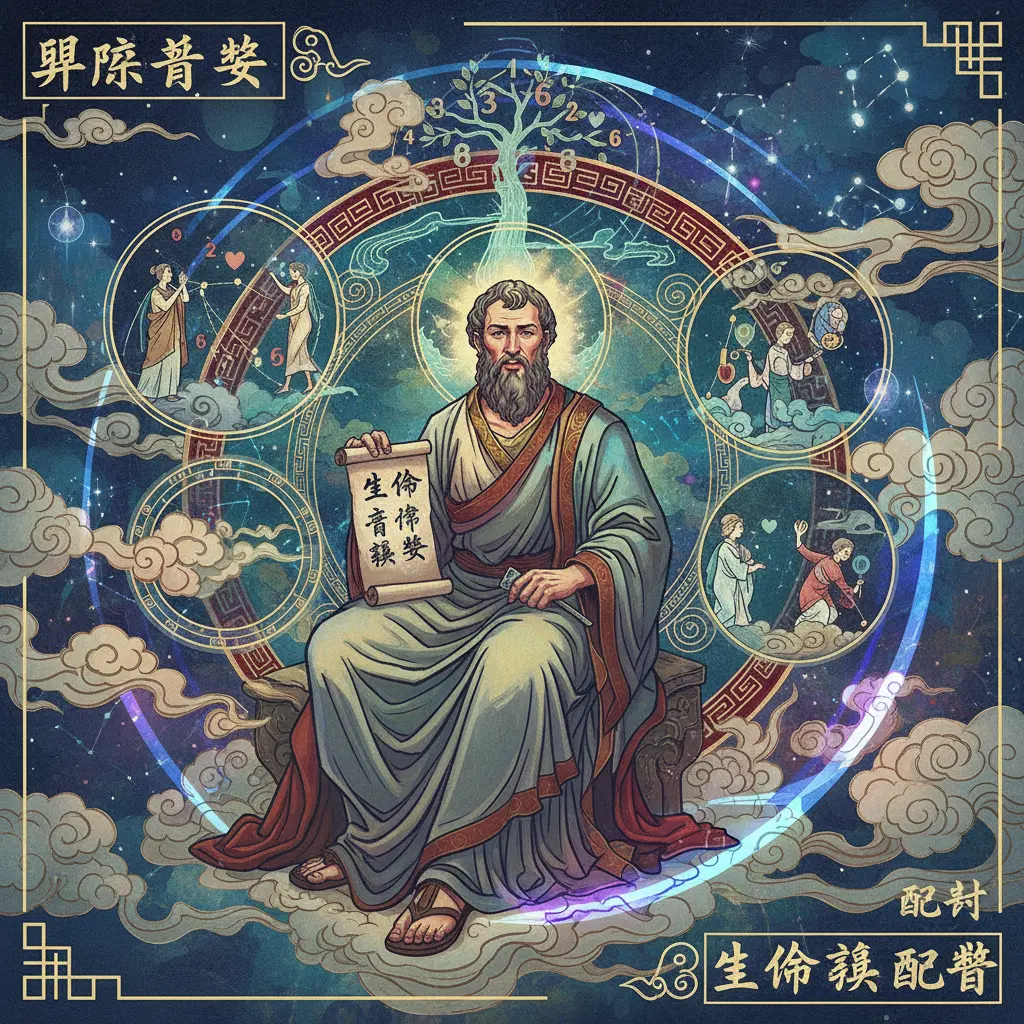 生命靈數配對 - 畢達哥拉斯