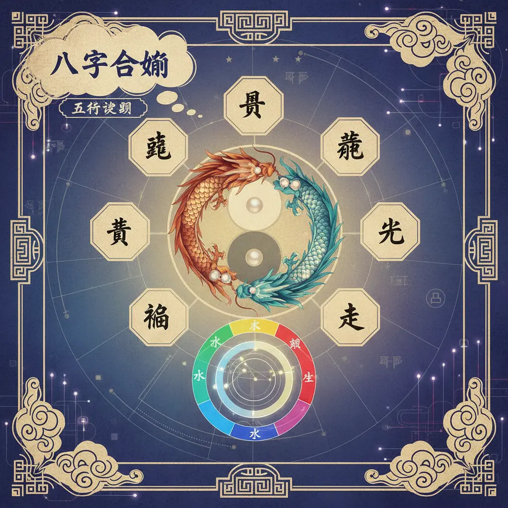 五行查詢 - 八字合婚