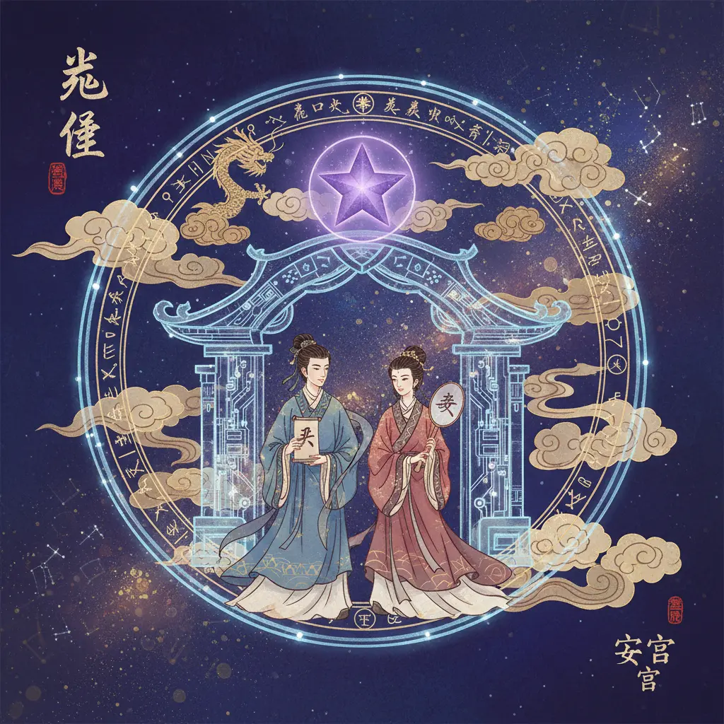 夫妻宮 - 紫微星